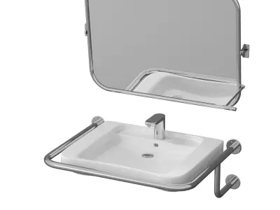 Washbasin for disaabled people  3D model