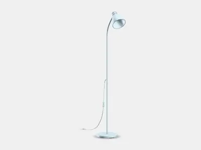 LERSTA Floor-reading lamp 1 Low-poly 3D model