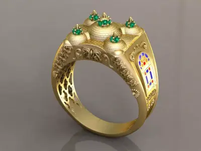 15-kasho ring 3D print model