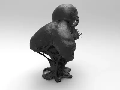 Venom Bust 3D Model Ready to Print 3D print model