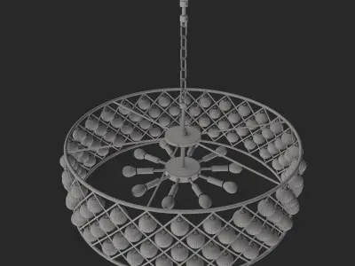 Tipothy Oulton Lamp Zig Zag 110 3D model