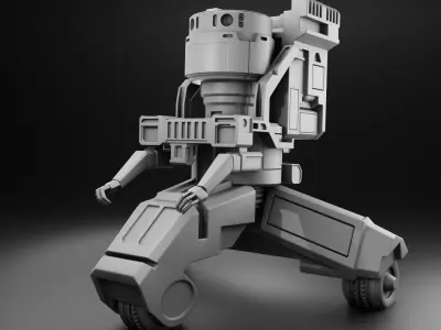 Robot tank 3D Print model 3D print model