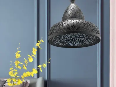 arabic Lamp shade 3D print model