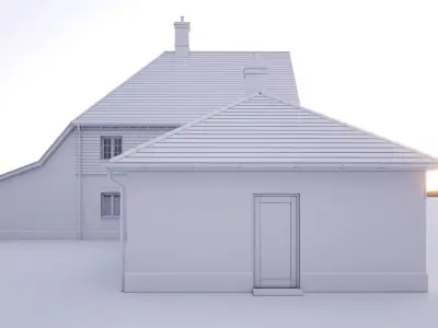 British House Bosc Club 3D model