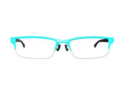 3D Round Glasses FREE Free 3D print model