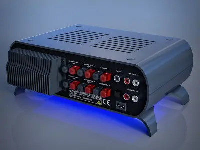 GM Home Mini-Amplifier 3D model