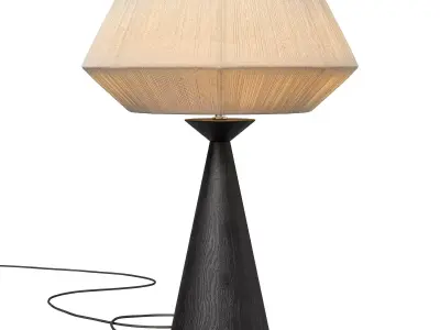 Totora Table Lamp by CB2 3D model