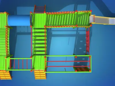 Playground for kids 3D model