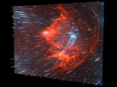 Squid Nebula 3D model