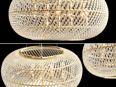 Ideal Lux Pasha Sp10 Oro 3D model