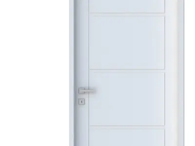 Room Door Type 4 3D print model