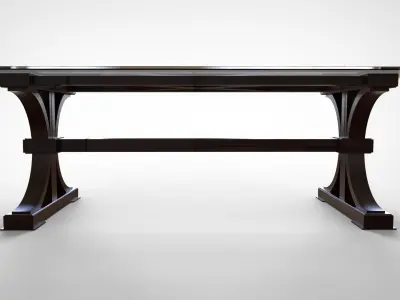 Table wooden 3D model