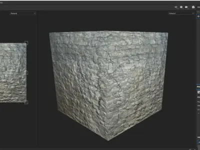 Seamless Stonework PBR Texture Texture