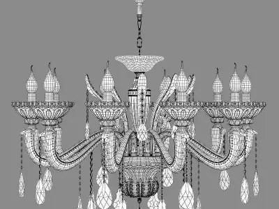 698102 Alzata Osgona Chandelier 3D model