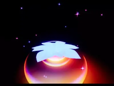 UE 5 VFX SCI FI flowering Niagara system animation 3D model