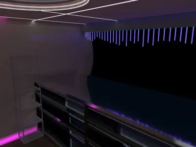 Street Market 3D model