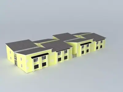 Studio Apartments Free 3D model