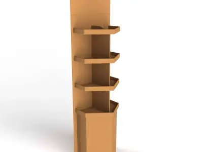 Point of Sale Cardboard Display Stand Texture