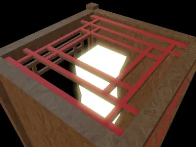 Architectural Lighting Box 09 3D model