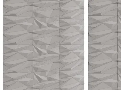 3d wall panel Stells 3D model