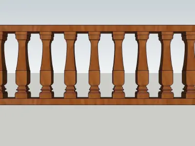 Baluster 3D Model Download 3D model Sketchup 3D model 3D model