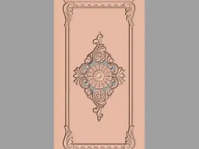 Artcam Aspire 3D relief models STL Files used for CNC E575 3D model