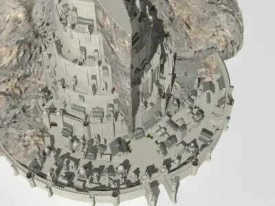 Minas Tirith  3D model