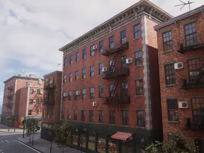 Newyork Street 3D model