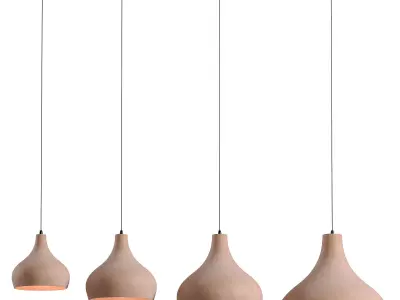 Ceiling lamp 3D model 21