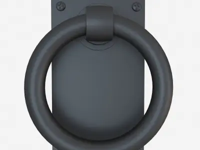 Gate Ring Handle 3D model