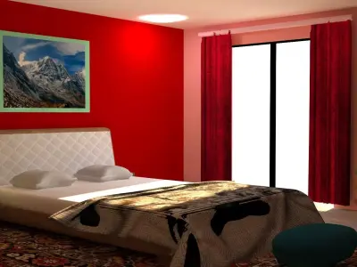 Bedroom Interior 3D model