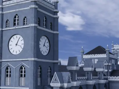  Cathedral Church of Christ Marina Lagos  3D model