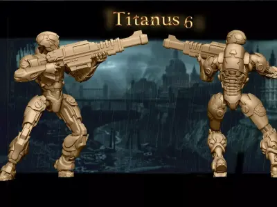 Heresylab Redeemers Titan Robot 7 3D print model