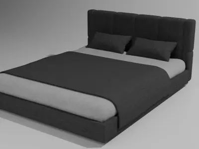 Bed 3d mdoel Free 3D model