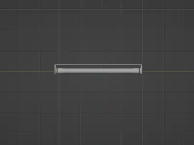 Fluorescent Low-poly 3D model