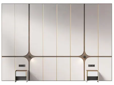 Headboard RJ Easy Design 05 3D model