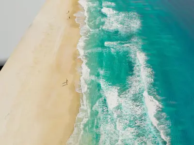 Tropical Water 3d scene  3D model