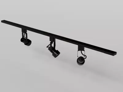 Commercial Light 3D model