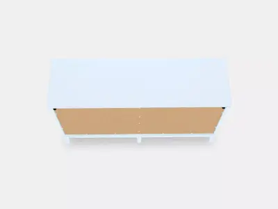 IDANAS Chest of 6 drawers Low-poly 3D model