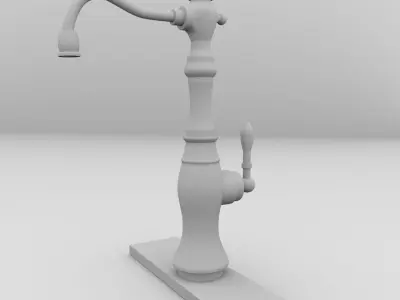 Antique Faucet 3D model