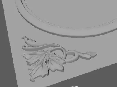 dekor for ikonostas 3D model
