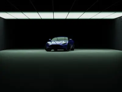 Unbox Therapy BatCave Studio Environment Low-poly 3D model