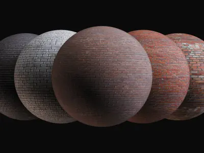 Brooklyn Brick PBR Material Pack Vol 02 Texture