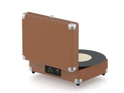 Victrola Vintage Suitcase Record Player 3D model
