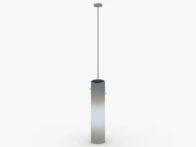 1501 - Hanging Lamp Low-poly 3D model