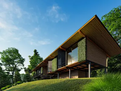 Lumion Exterior Scene 3D model