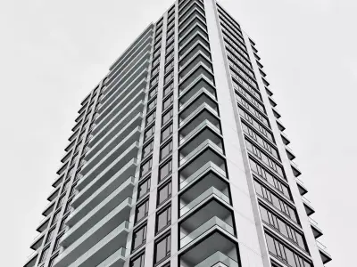 RESIDENTIAL BUILDING NO154 A 3D model