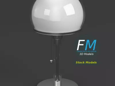 Wagenfeld table lamp 3D model purchase