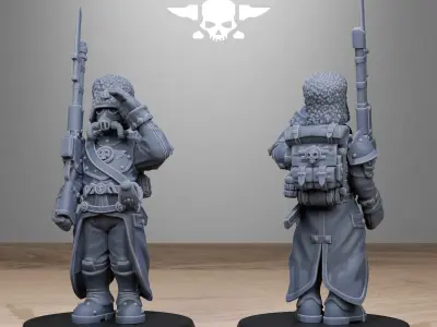 GrimGuard Royals 3D print model