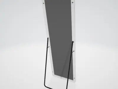Floor Mirror Wall Mounted Mirror 3D model